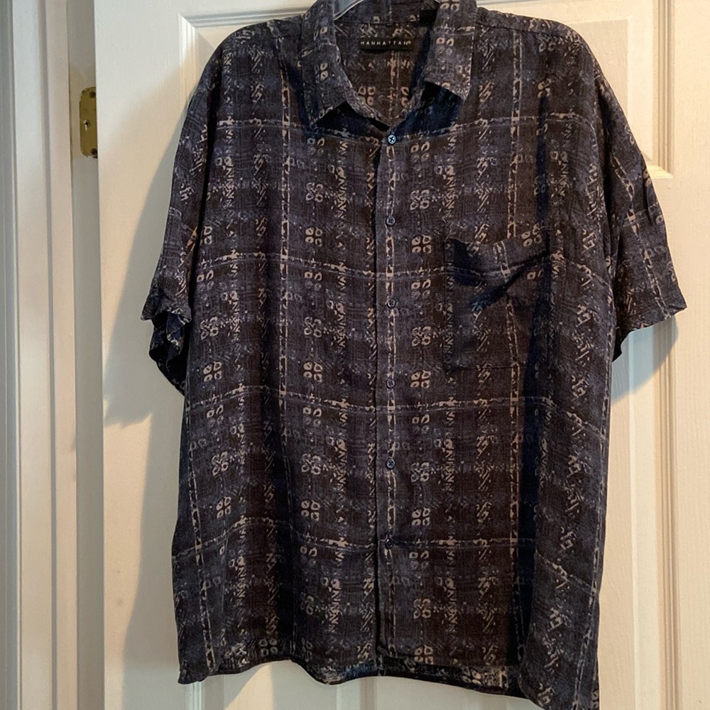 Vintage Manhattan men’s casual button down
